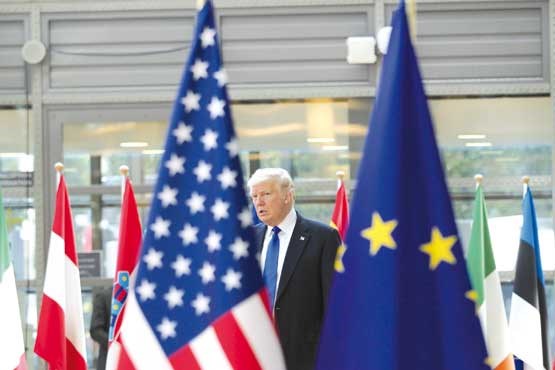 اعمال شروط متقابل اروپا علیه فهرستی از کالاهای وارداتی آمریکایی