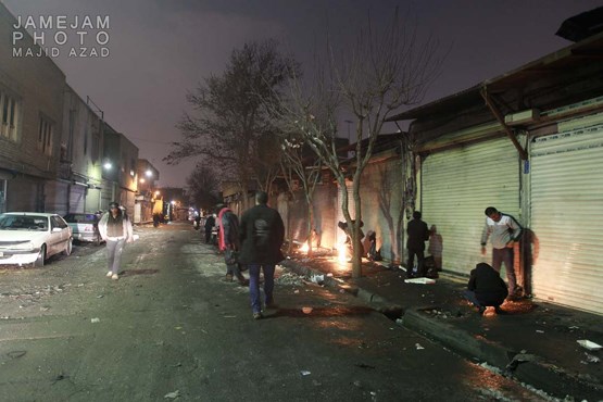 گپی با کارتن خواب ها در دمای زیر صفر درجه شب های تهران + عکس