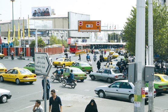 وضعیت ترافیک معابر بزرگراهی تهران در چهارم تیر ۹۸