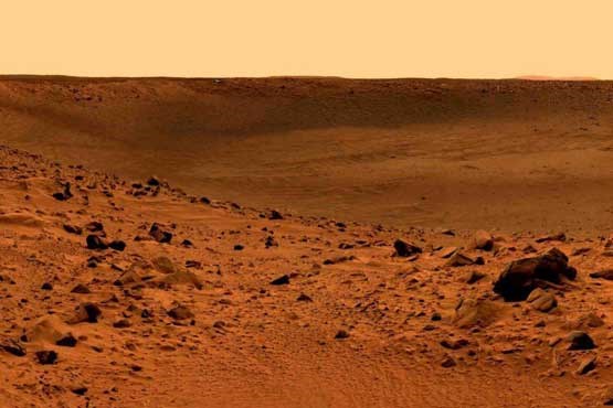 نور مرموزی در مریخ رصد شد +عکس