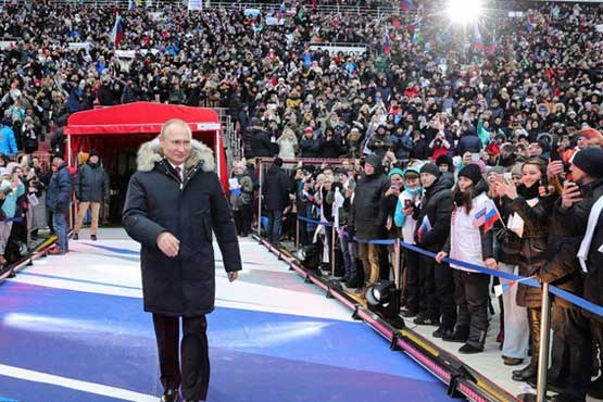 پوتین رئیس جمهور روسیه شد