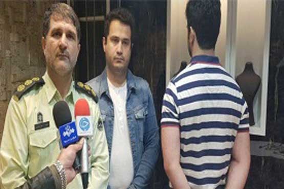 سارق مسلح طلا فروشی گلسار دستگیر شد