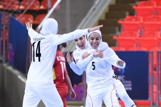 تبریک AFC به «ملکه» های ایرانی فوتسال آسیا