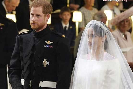غمگین ترین دختر عروسی سلطنتی + عکس