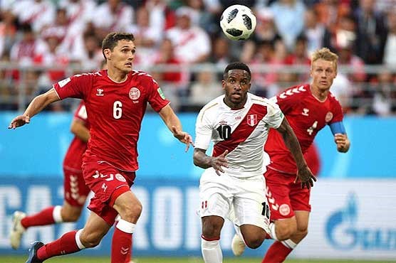 پیروزی دانمارک مقابل پرو