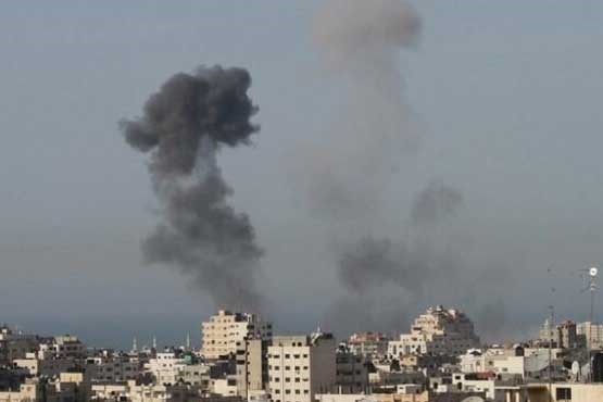 حمله رژیم صهیونیستی به مقرهای مقاومت در غزه