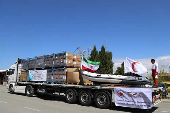جزئیات کمک های جمـعیت‌ های ملی به سیل‌ زدگان ایران