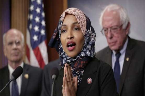 حمایت دموکرات ها از نماینده مسلمان کنگره در برابر ترامپ