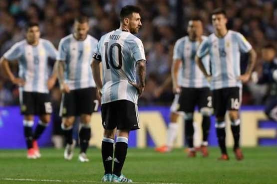 شکست آرژانتین پس از ۴۰ سال