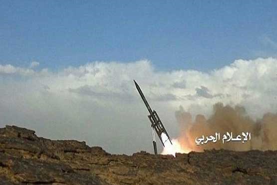 شلیک موشک «زلزال ۱» یمن به مواضع متجاوزان سعودی