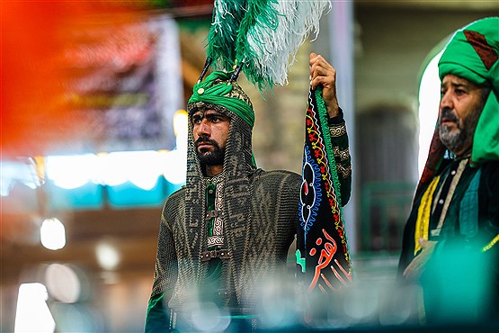 مراسم تعزیه خوانی در شهر گزبرخوار اصفهان