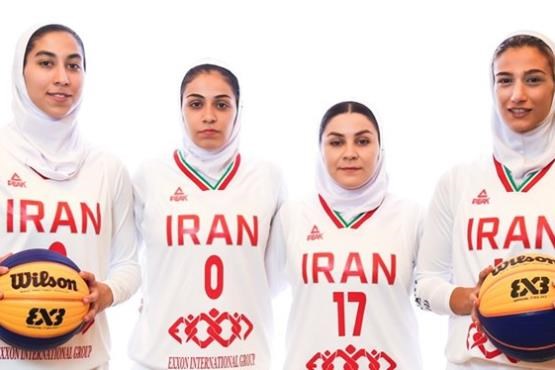 جام جهانی بسکتبال 3 نفره / بانوان ایران مقابل اوگاندا پیروز شدند