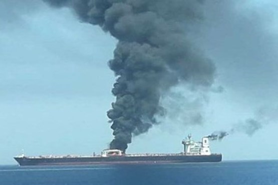 انفجار نفتکش ایرانی در دریای سرخ