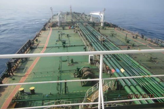 حرکت نفتکش SABITI ‌به سمت خلیج فارس بدون هیچ نشتی +فیلم