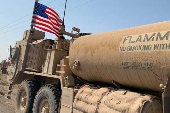 ورود 55 کامیون ارتش آمریکا به عراق