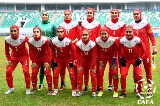 صعود یک‌ پله‌ای بانوان فوتبالیست ایران در رنکینگ جهانی