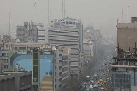 هوای تهران در ۲۶ دی ماه؛ همچنان ناسالم برای گروه‌های حساس