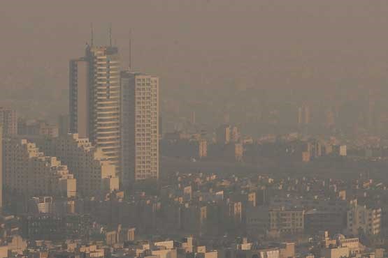 هوای تهران در ۲۵ دی ماه؛ ناسالم برای گروه‌های حساس +عکس