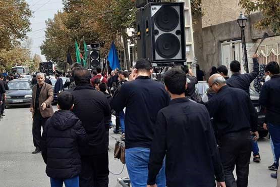 حرکت دسته‌های عزادار تهران به سمت میدان فلسطین / تجمع؛ ساعت ۱۵