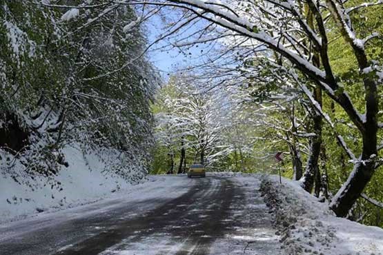 برف و باران در جاده‌های 16 استان‌ / ‌‌10 جاده ‌مسدود است