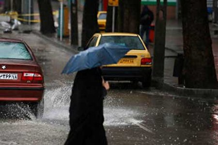 بارش باران در اکثر نقاط کشور