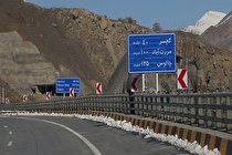 ۶.۴ کیلومتر از قطعه دوم آزاد راه تهران - شمال آماده بهره برداری شد