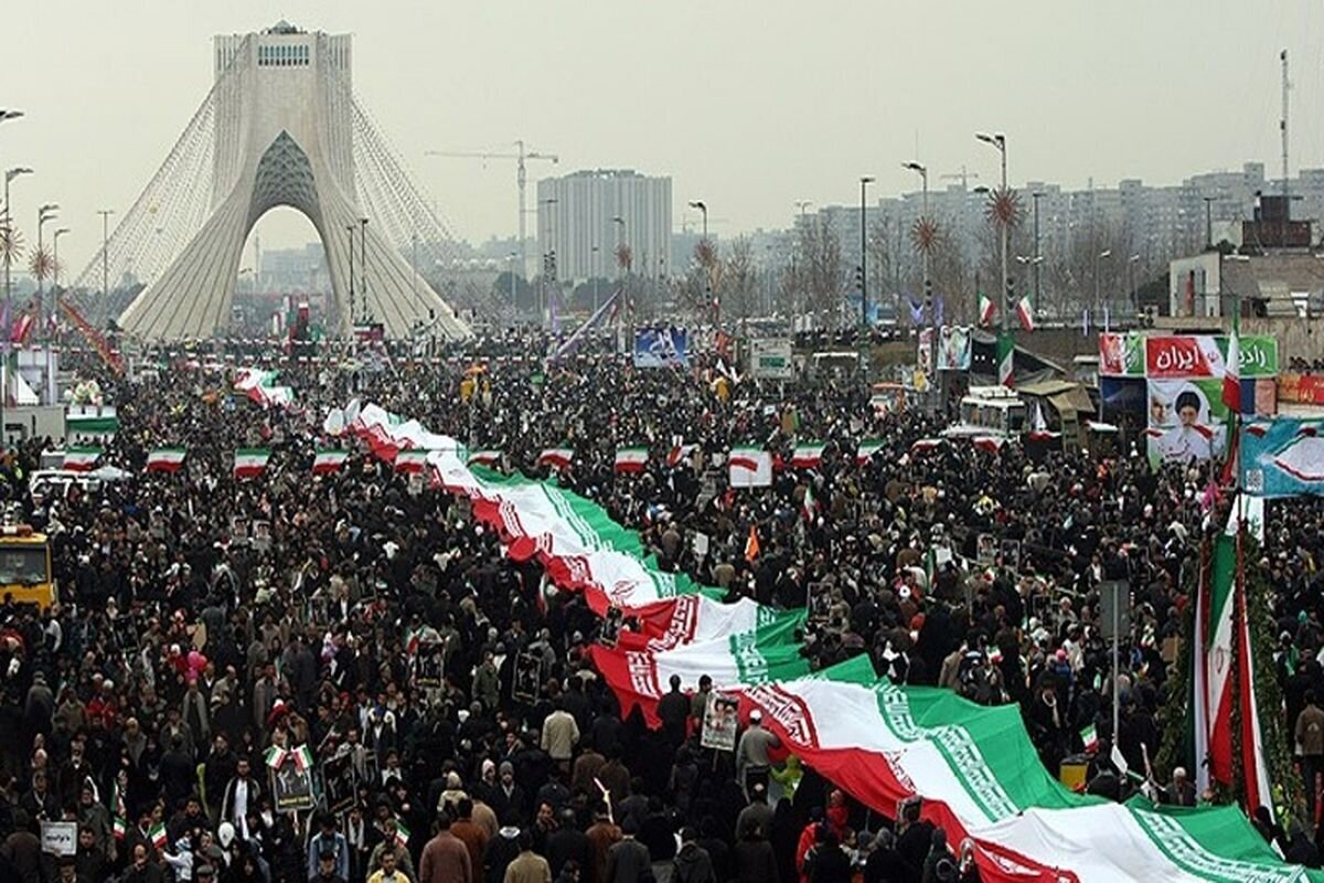 ببینید | راهپیمایی یوم الله ۲۲ بهمن در تهران برگزار شد