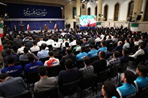 صوت | بیانات رهبر انقلاب در دیدار قهرمانان و مدالآوران ورزشی و المپیادهای علمی