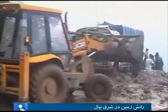رانش زمین در نپال