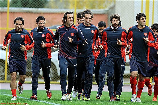 دور تازه تمرینات پرسپولیس