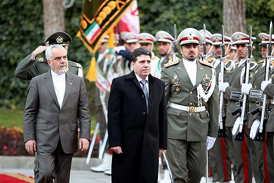 استقبال رسمی از نخست وزیر سوریه