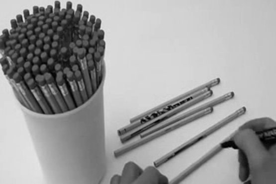 هنرنمایی با مداد