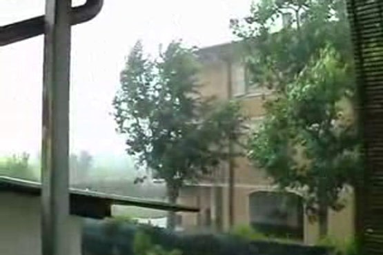 توفان با سرعت 90 کیلومتر در ‌زنجان