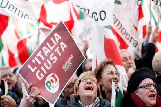 آغاز انتخابات پارلمانی و جدال راست و چپ میانه ایتالیا