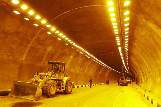 افتتاح دومین تونل بلند جاده‌ای جهان