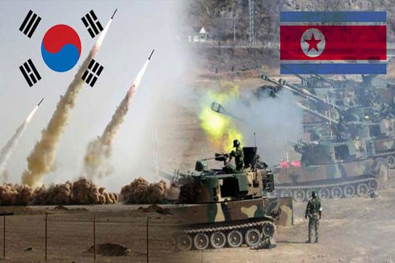وضعیت جنگی بین دو کره