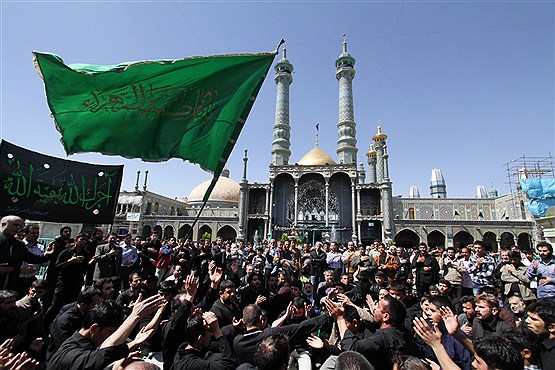 عزاداری شهادت حضرت فاطمه الزهرا (س) در قم