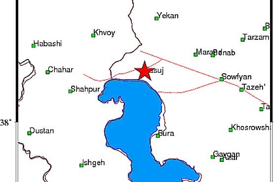 زلزله 5.2 ریشتری شهر تسوج در آذربایجان شرقی را لرزاند
