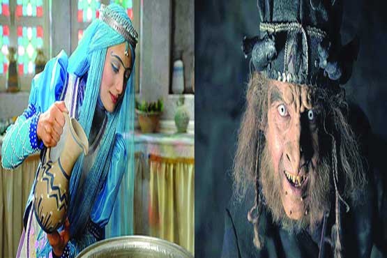 رنگ‌آمیزی فانتزی برای دیو و پری