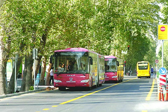 ورود نسل جدید اتوبوس‌های تندرو به ناوگان اتوبوسرانی تهران