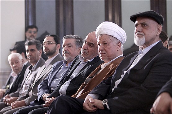 دیدار اعضای اتاق بازرگانی تهران با هاشمی رفسنجانی