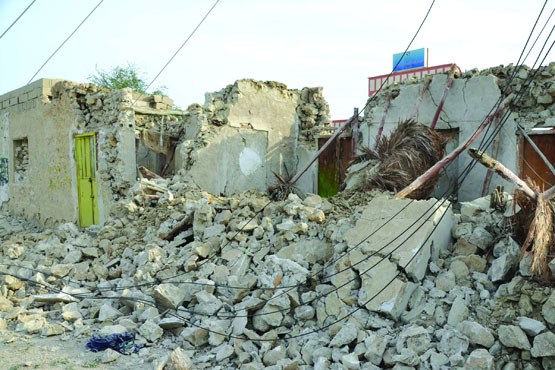 آواربرداری از 759واحد مسکونی آسیب‌دیده در منطقه زلزله زده شنبه