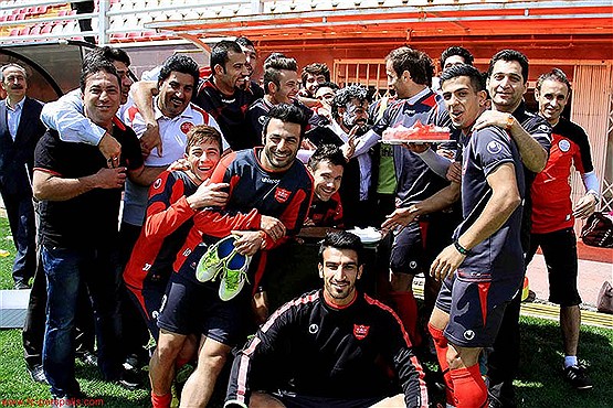 تمرین شاداب پرسپولیس