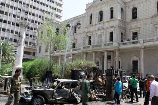 70 کشته و زخمی در انفجار دمشق