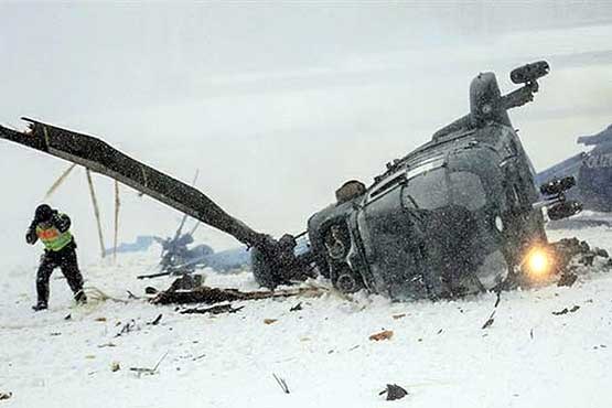 سقوط بالگرد روس در سبیری با 10 کشته