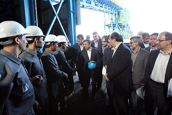 افتتاح پروژه های عمرانی و صنعتی در استان کرمان با حضور زئیس جمهور