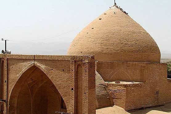 مرمت اولین مسجد چهار ایوانی ایران