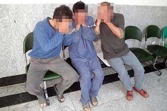دستگیری باند زورگیران خشن