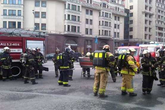 30 زخمی بر اثر آتش سوزی در متروی مسکو