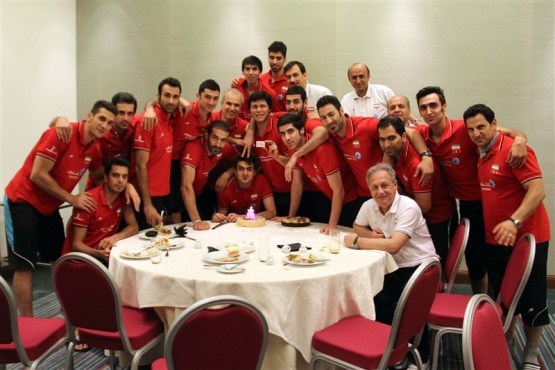 حاشیه های تیم ملی والیبال در کالینگراد